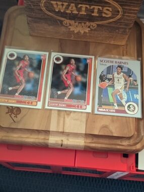 Scottie Barnes 3-Rookie Card Lot Raptors